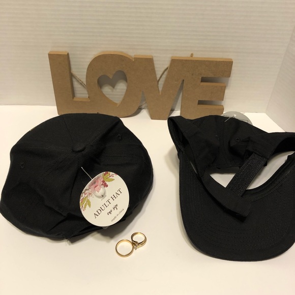 2 Bridesmaid caps, Bride Tribe baseball caps NWT - Picture 3 of 4